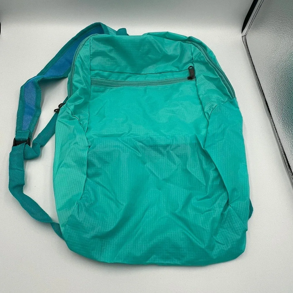 Horizon Group USA Stow & Go Kids Backpack Turquoise New Packable Lightweight